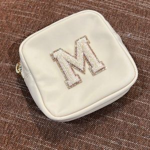 Stoney Clover Lane Classic Mini Pouch - Sand (Nylon), 2 Patches, M & Star